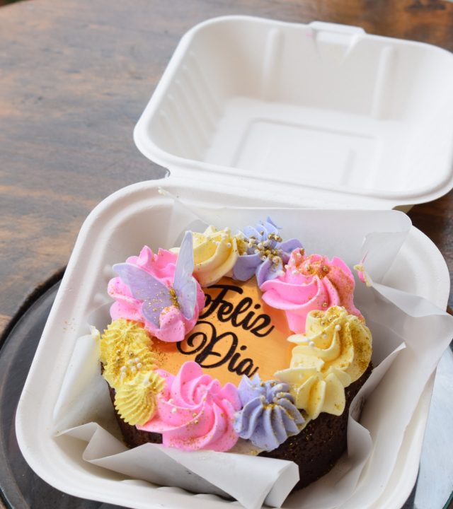 Torta decorada de Almalibre en caja