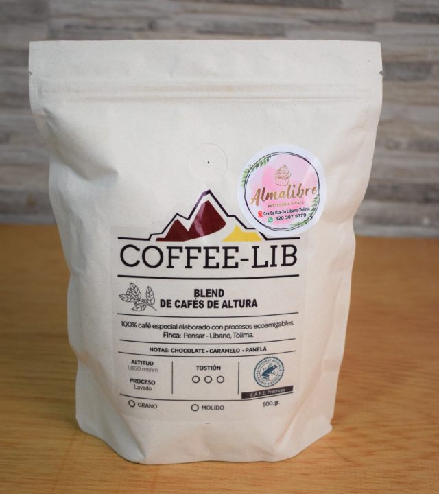 Empaque de café de especialidad Coffee-Lib